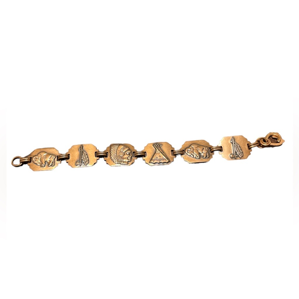 Copper Southwestern Style Bracelet